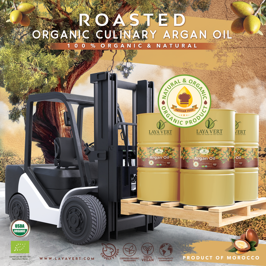 CULINARY ORGANIC ARGAN OIL BULK 5 Liters