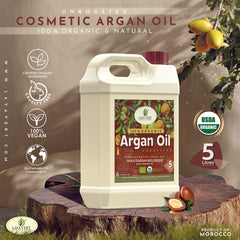 ORGANIC COSMETIC ARGAN OIL IN BULK 5 Liters