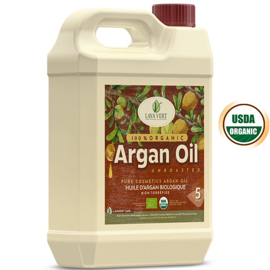 ORGANIC COSMETIC ARGAN OIL IN BULK 5 Liters