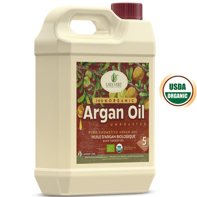 ORGANIC COSMETIC ARGAN OIL IN BULK 5 Liters