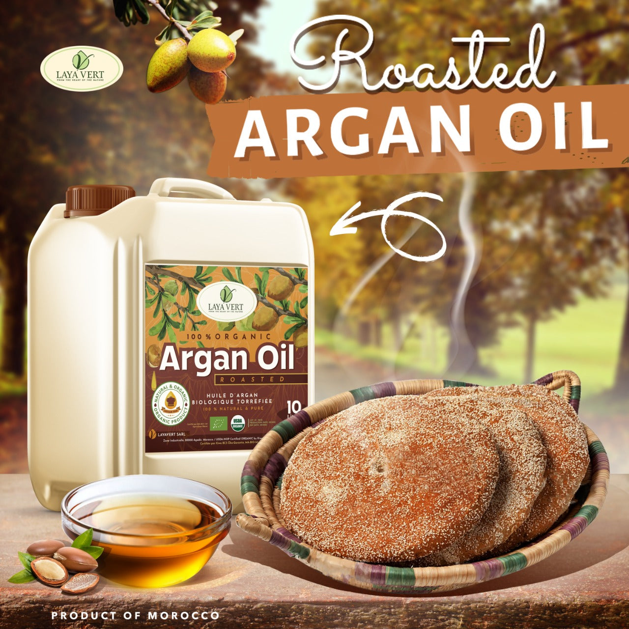 CULINARY ORGANIC ARGAN OIL BULK layavert